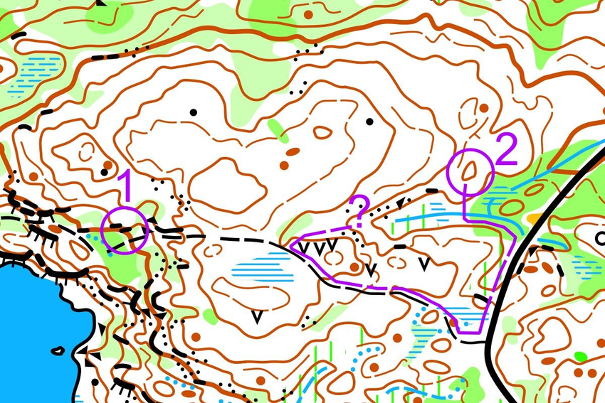 Bilde 1: Kartutsnitt